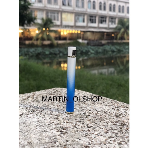 mancis korek api slim tipis bentuk rokok unik elegant gas lighter bisa isi ulang