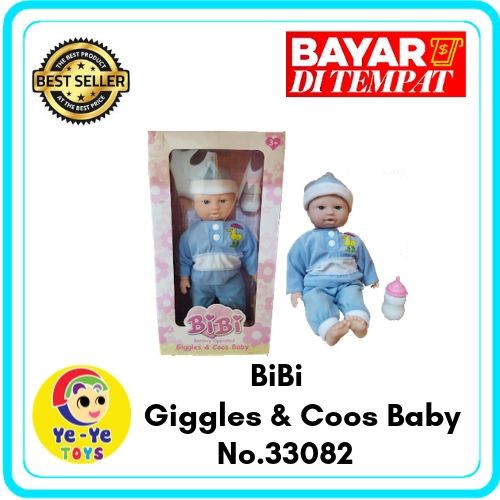Mainan Anak Cewe Boneka Bibi Giggles & Coos Baby