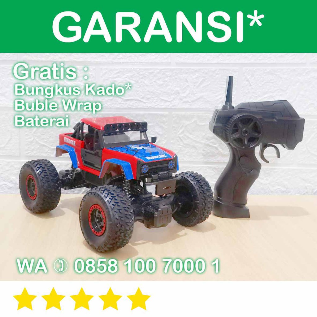 SoToy RC Ford Bronco Mobil Anak Crawler Jeep Climber Herocar Spiderman