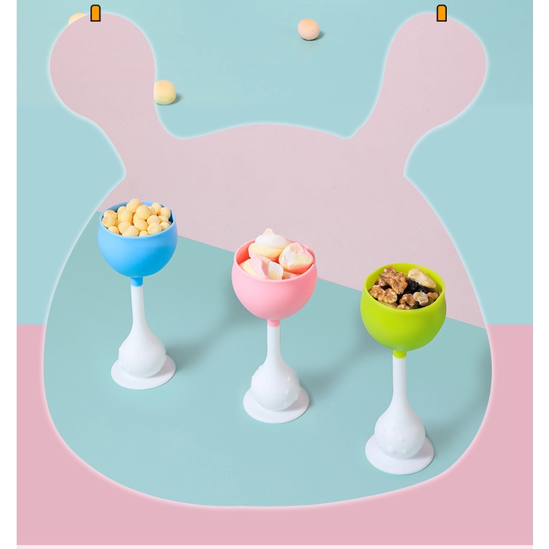BabyBeeBoo Silicone Baby Mushroom Teether Bell Premium Silikon Mainan Gigitan Anak Bayi Bisa Bunyi-2