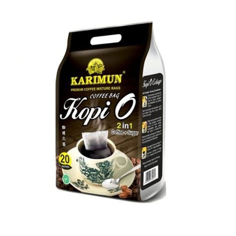 

Karimun Black Coffee Kopi - O 2 in 1 Kopi Hitam Sachet Coffee Bag