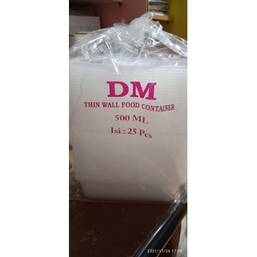 Thinwall 500ml segi