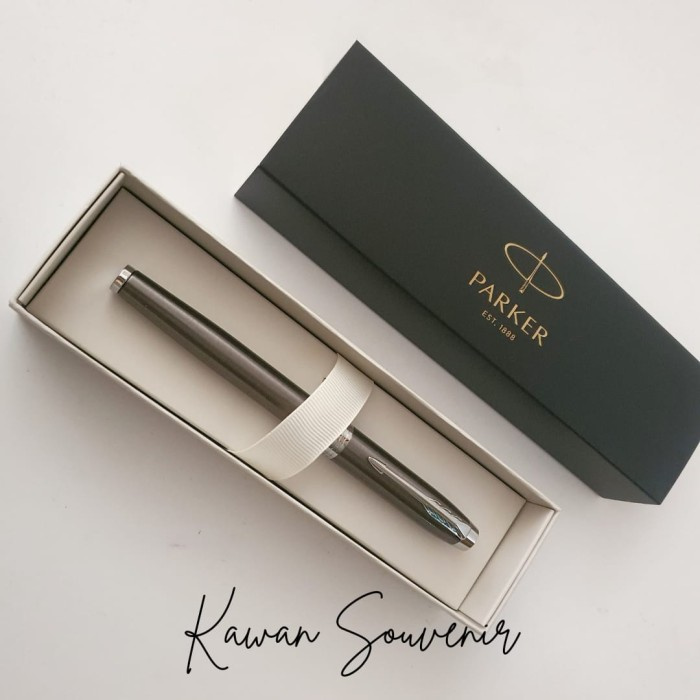

MURAH Pulpen Parker Original IM New Dark Espresso Chrome Trim RB - Isi Hitam