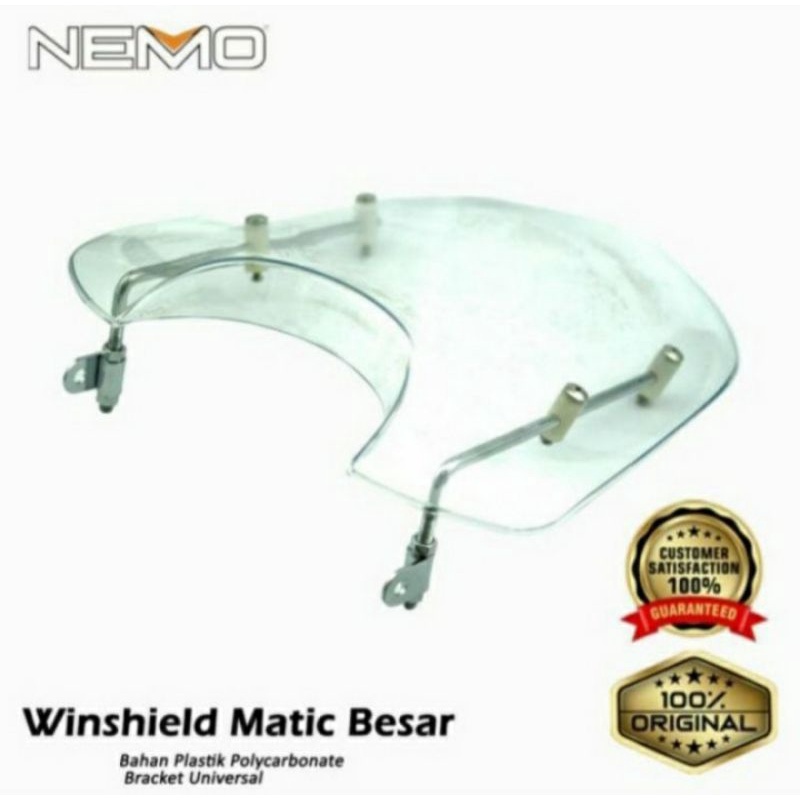 Visor fazzio windshield fazzio Genio Scoopy Ori Nemo