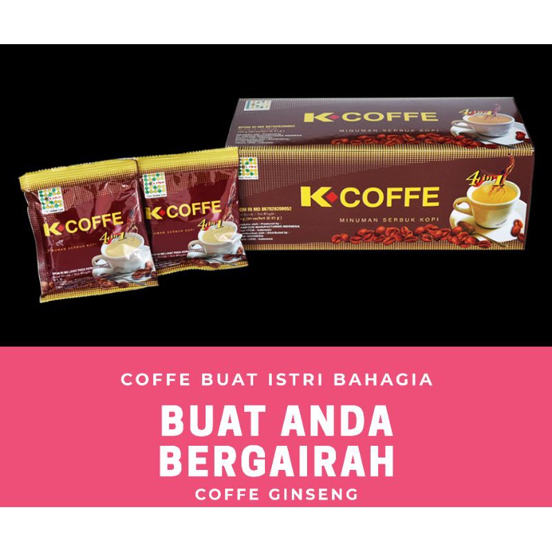 

Coffe Ginseng Penambah Tenaga