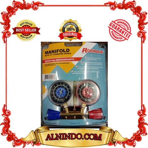 MANIFOLD ROBINAIR R22 MURAH GARANSI RESMI ORIGINAL