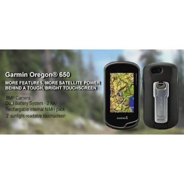 Gps Map Gps Garmin Oregon 650 Baru Original Touchscreen Camera
