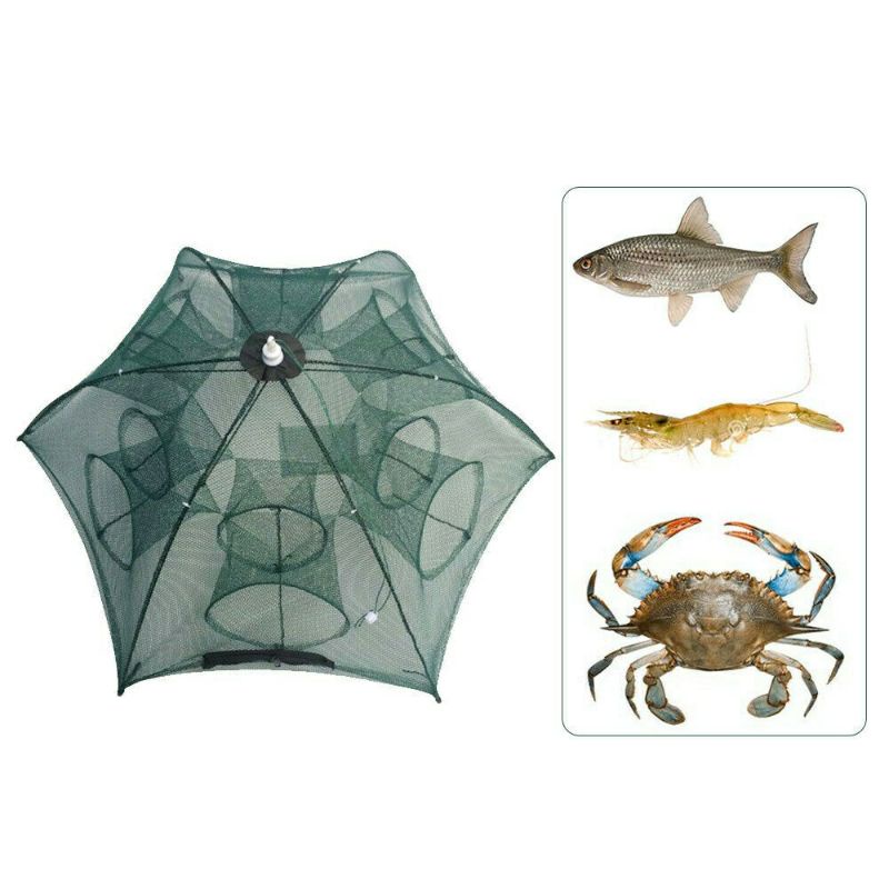 Perangkap Ikan / Bubu udang / Jaring ikan 12 LUBANG Hexagonal