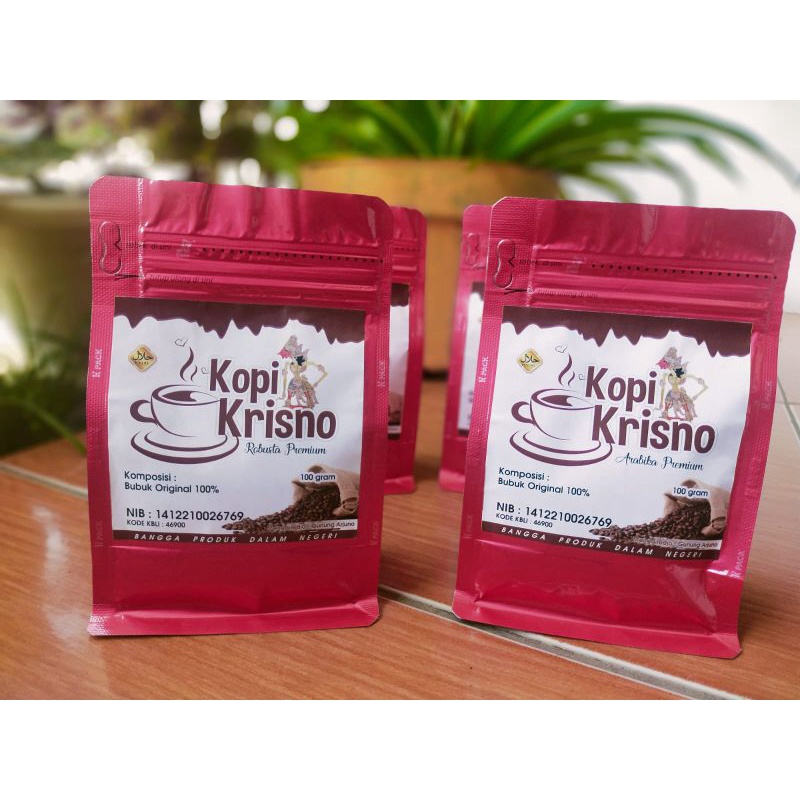 

KOPI☕ KRISNO ROBUSTA PREMIUM