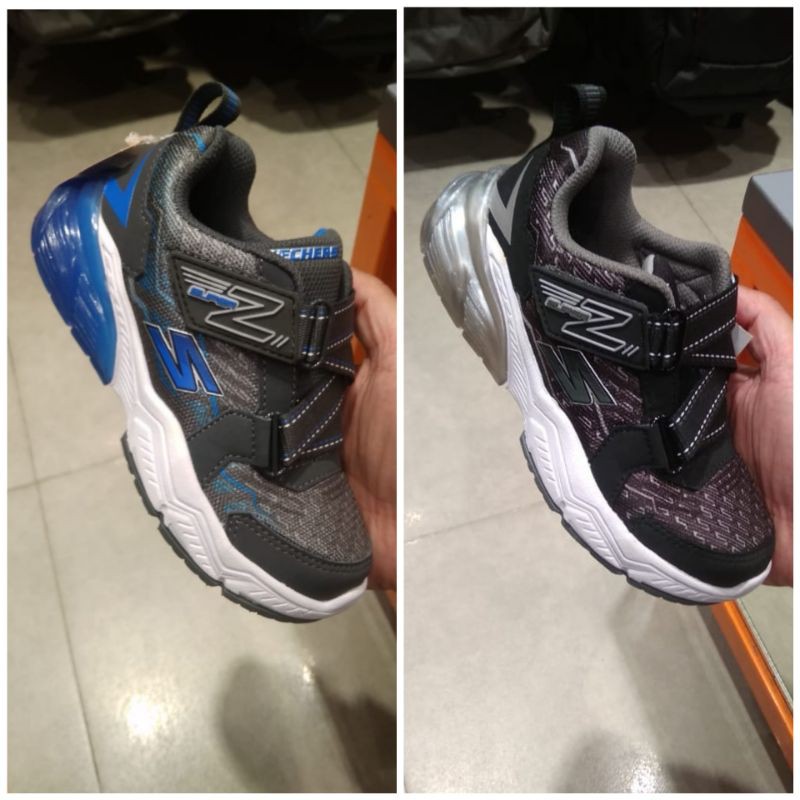 Skechers Zstrap Sale Blue and Black