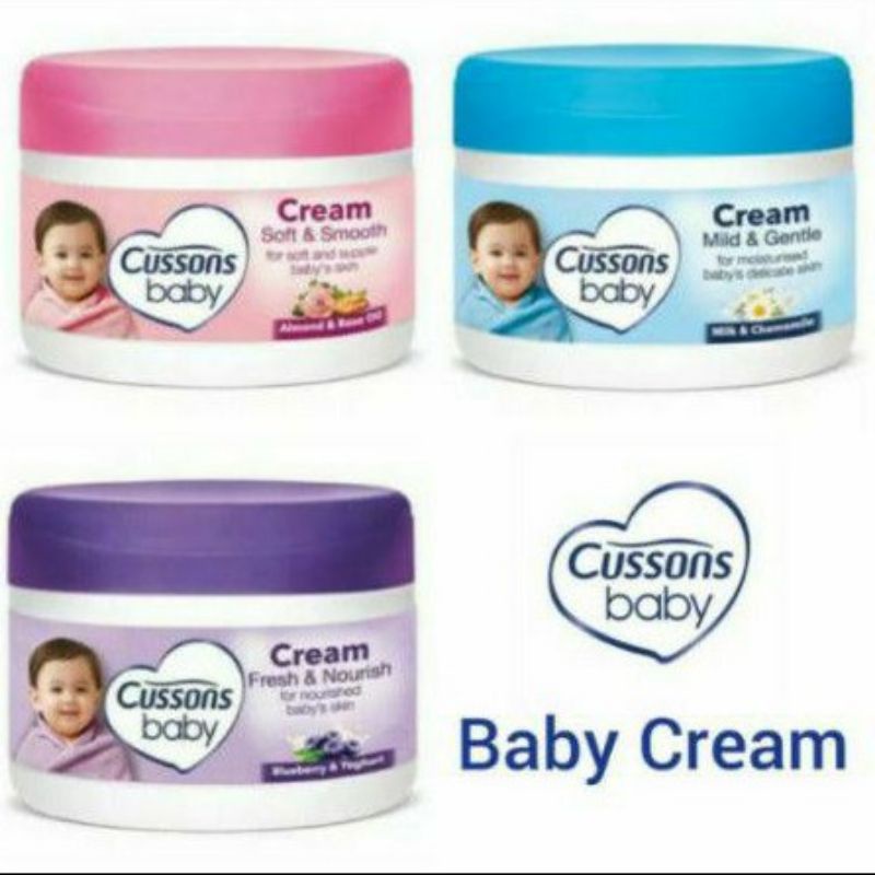 [50GR] [100GR]Cussons Baby Cream 50g / Krim Bayi Cusson