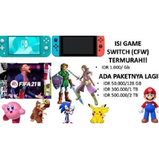 BISA COD Game Nintendo Switch NSP XCI - (HDD/Flashdisk/SD Card)