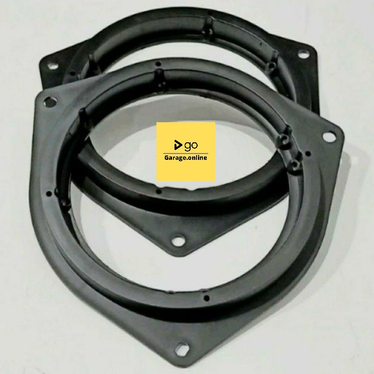 Bracket Ring Speaker Plastik ABS Speaker mobil 6.5 inch 6 inch Universal Untuk semua jenis mobil