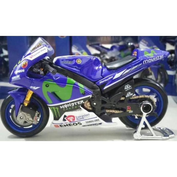 Diecast Motogp Valentino Rossi 2016 Maisto - Termurah 