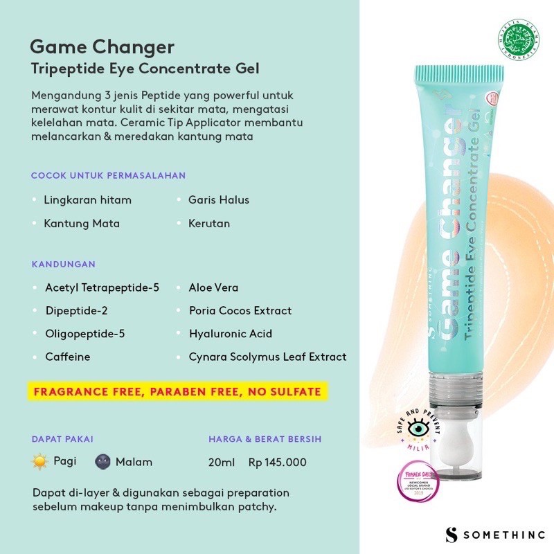 SOMETHINC GAME CHANGER EYE CREAM