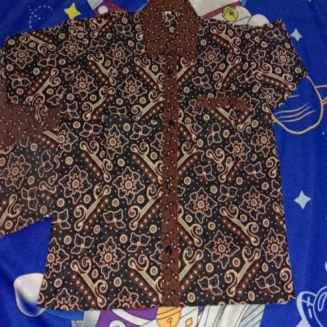 Batik Couple Keluarga Sania Ruffle Ori Ndoro Jowi Dnt Mataram