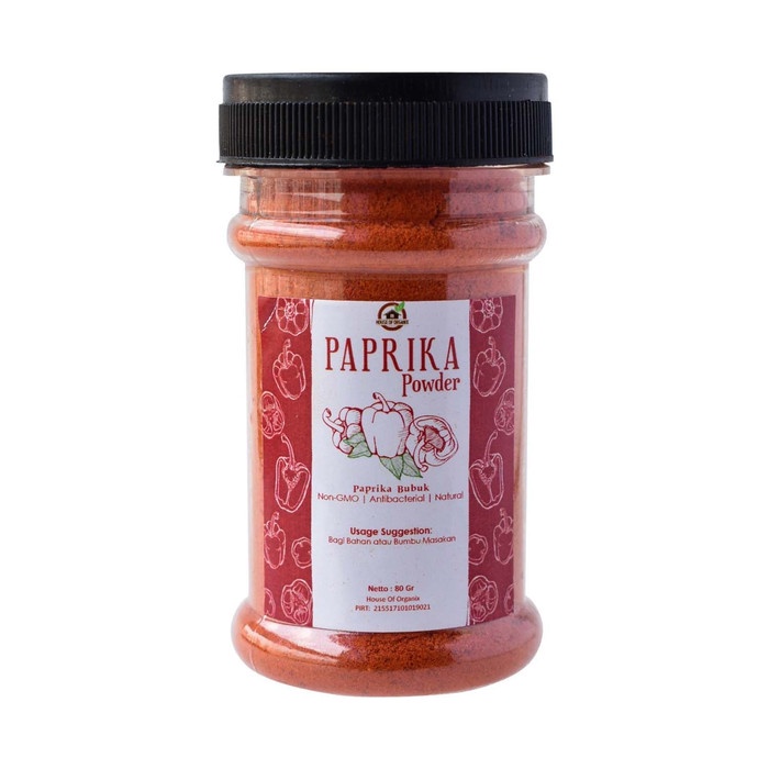 

Fe08774g House Of Organix Paprika Powder 80 Gr F3E1F111