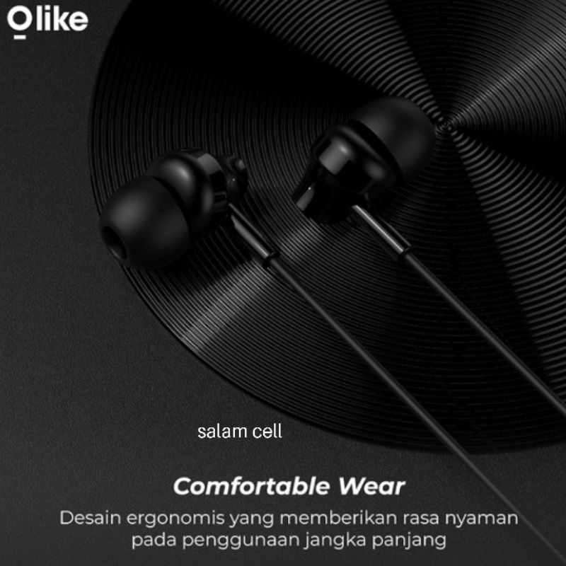 Headset Olike E10 1toples isi 30pcs Original Garansi