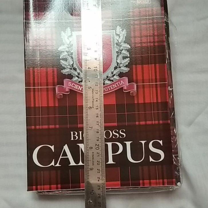 

Modern.. Buku tulis campus big bos isi 36 perpres isi 10 buku