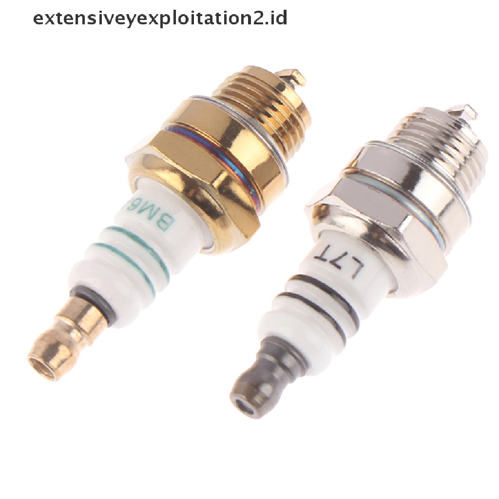 (Hotter) Bm6a Spark Plug Glow Pengganti Untuk Rumput Chainsaw 2tak