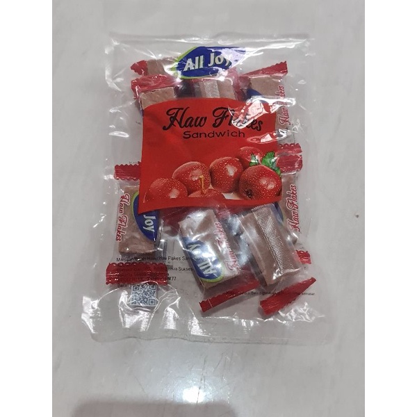 

permen all joy flakes sandwich/sanca jelly 130gram