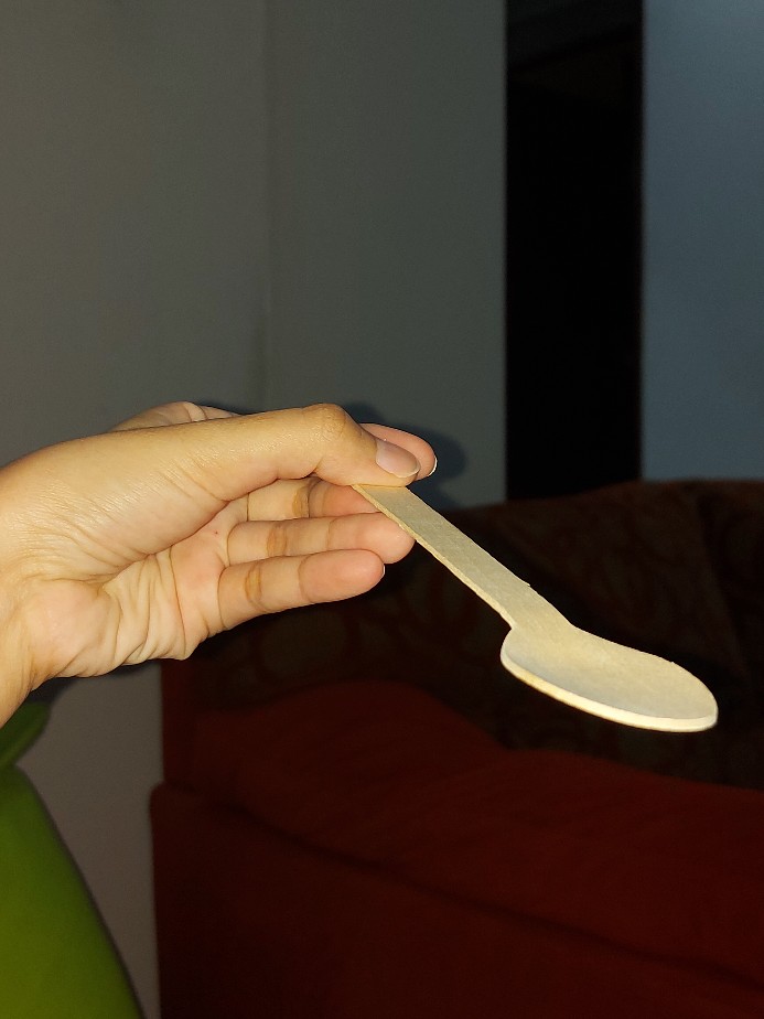 Garudabali Unbleached Tissue Napkin Paper Towel Tisu Coklat Sendok Garpu Pisau Kayu Ramah Lingkungan