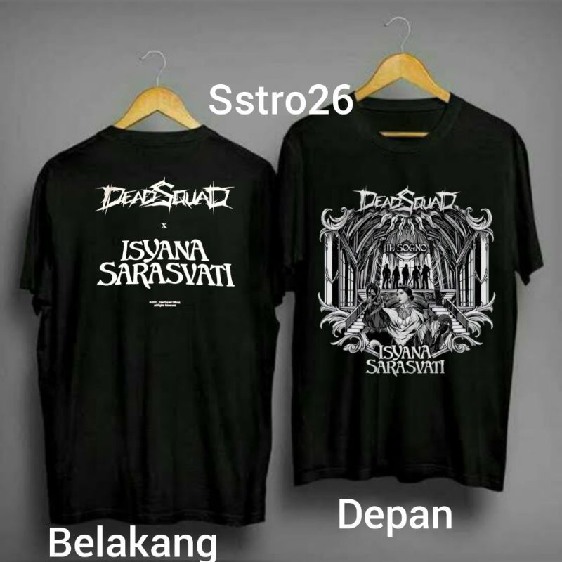 KAOS METAL DEADSQUAD X ISYANA PREMIUM