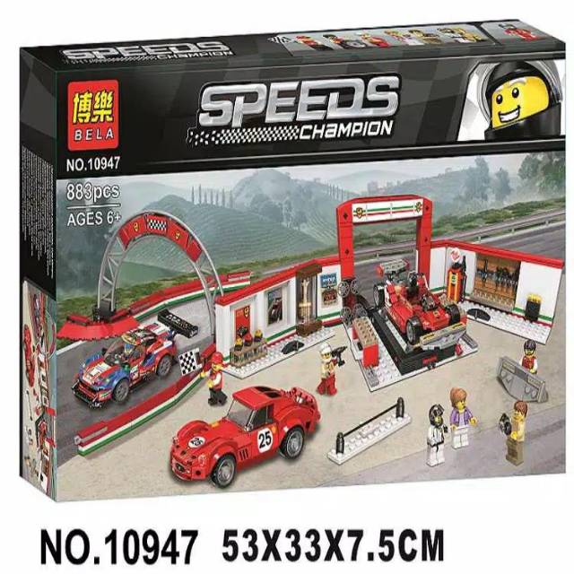 BRICK BELA SPEEDS FERRARI ULTIMATE GARAGE 10947