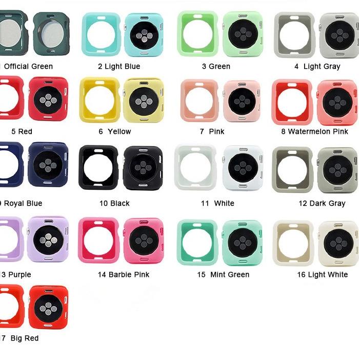 ✬ Soft Case Silicon Pelindung Layar Smartwatch T500 HW12 HW16 ❇