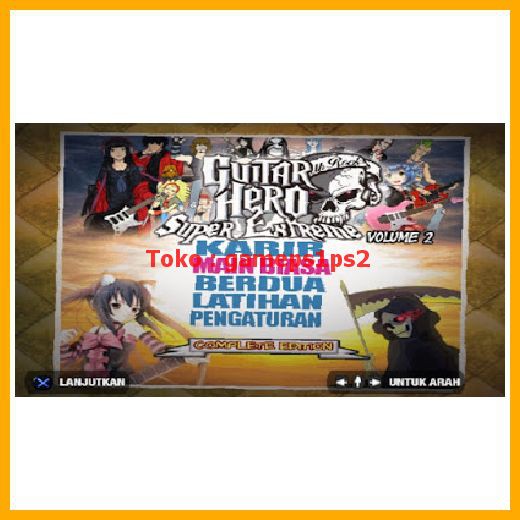 Guitar Hero Super Extreme Vol-2 kaset ps2