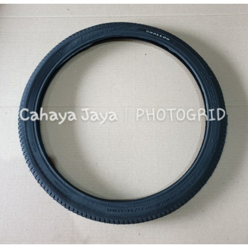 Ban Luar Sepeda Lipat 16 Plus Sepeda Balap Ukuran 16 x 1 3/8 Swallow HT