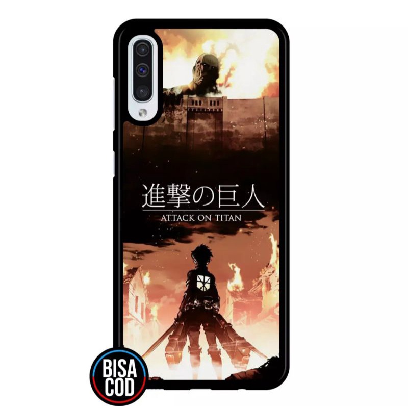 SHOWCASE CASE SAMSUNG A30S/A50/A50S DESIGN ANIME AOT SERIES