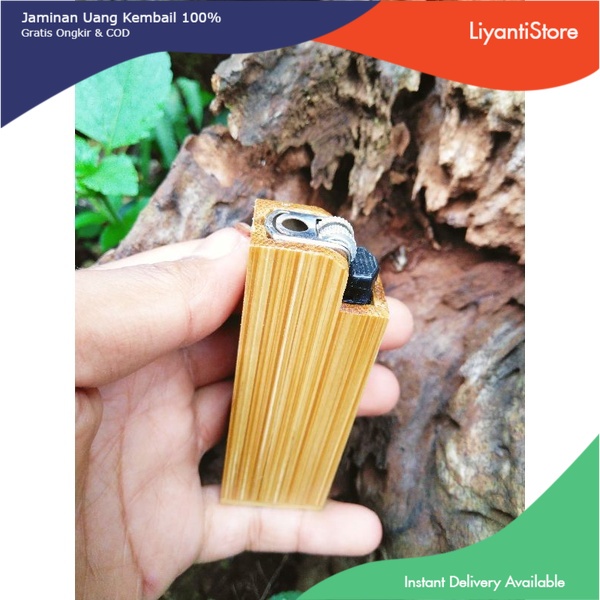 Case bungkus Korek api unik bahan bambu