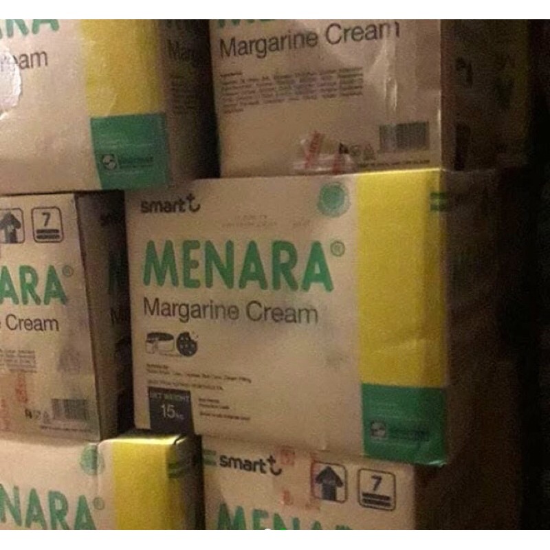 

margarin menara krim / margarine menara krim 1dus 15kg grab gojek