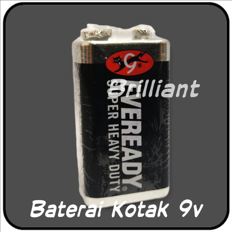 Baterai Kotak 9V - Energizer / Eveready