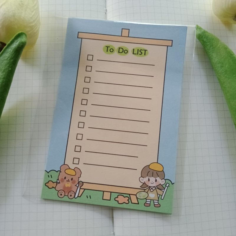 

[yastudio] to do list / memo pad | tidak ada perekat