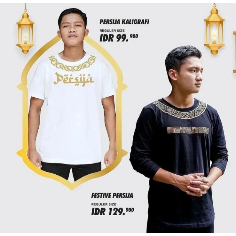 T-Shirt Persija Limited Edition special Kaos Lebaran