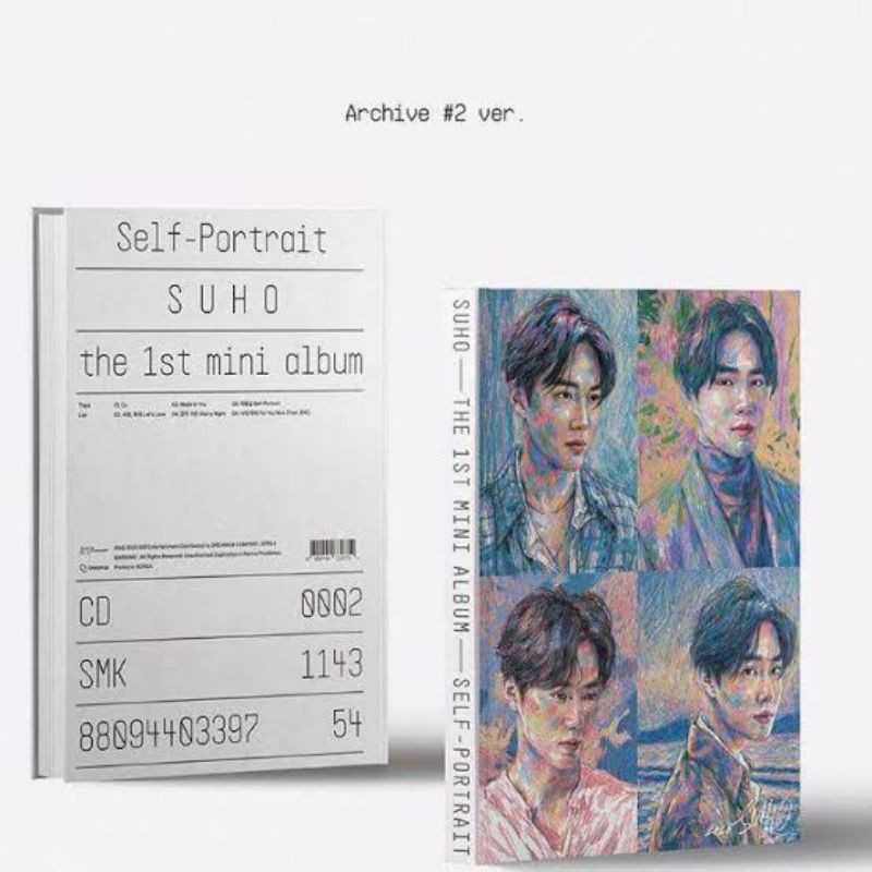 SUHO EXO - MINI ALBUM VOL. 1 SELF - PORTRAIT