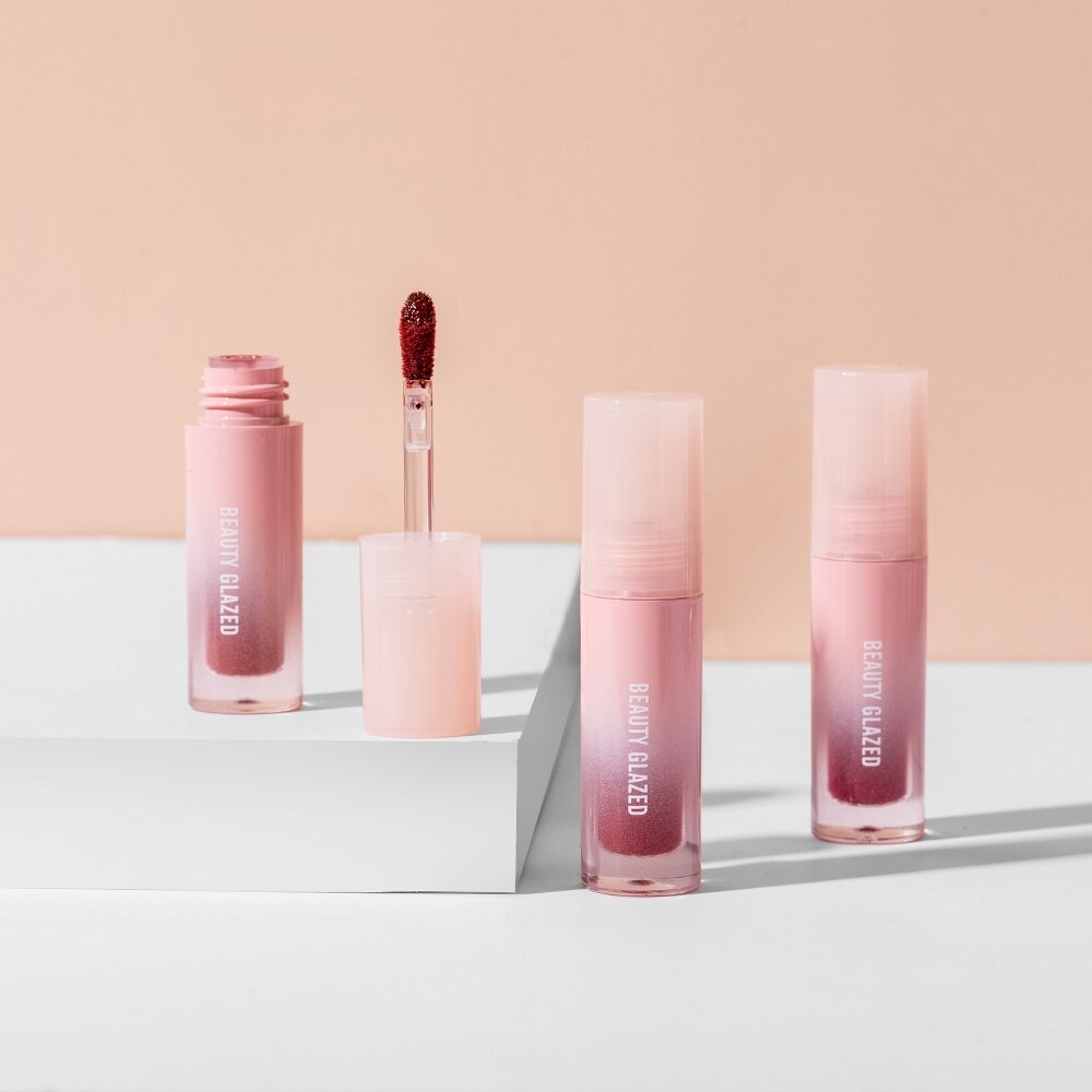 Beauty Glazed Lip Glaze Water Sensitive Soft Fog Lip Gloss Beauty Glazed Lip Tint Beauty Glazed Lipstick Beauty Glazed Lipstik Beauty Glazed