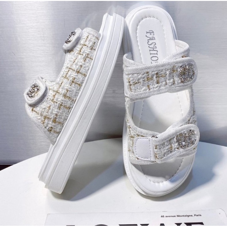 Sepatu Sandal Wedges Fashion Import Cantik Keren Nyaman Termurah SP052