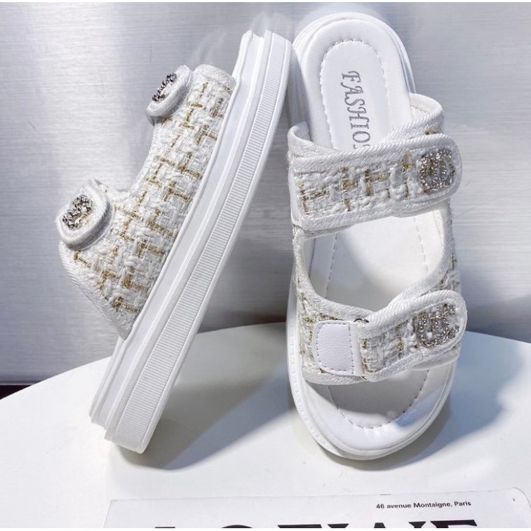 Sepatu Sandal Wedges Fashion Import Cantik Keren Nyaman Termurah SP052