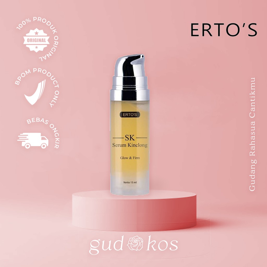 ERTOS/ ERTO'S Serum Kinclong Original BPOM 100%