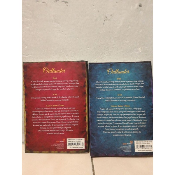 2 Novel Dewasa Terjermahan!. Oulander.( Gairah dari Masa Lalu ) By Diana Gabaldon tidak di jual terpisah-2