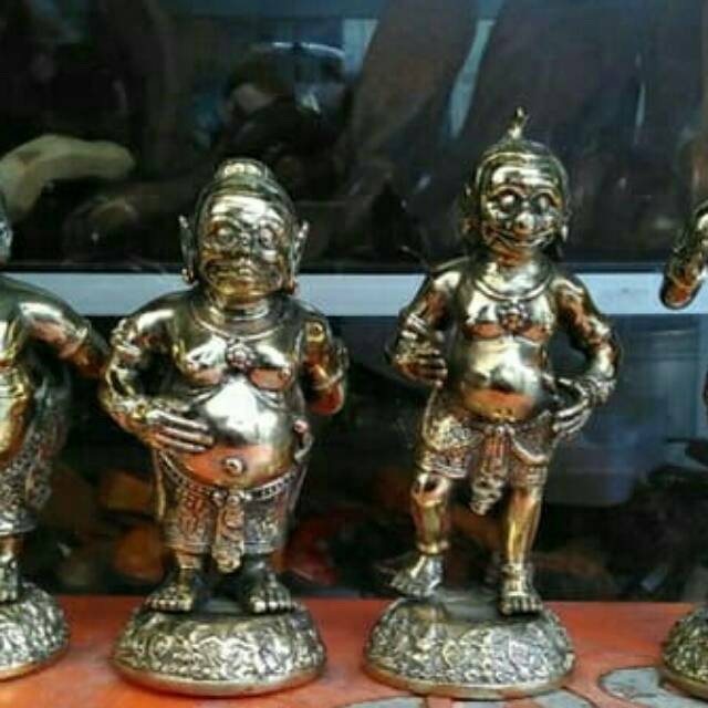 Patung bahan kuningan punakawan