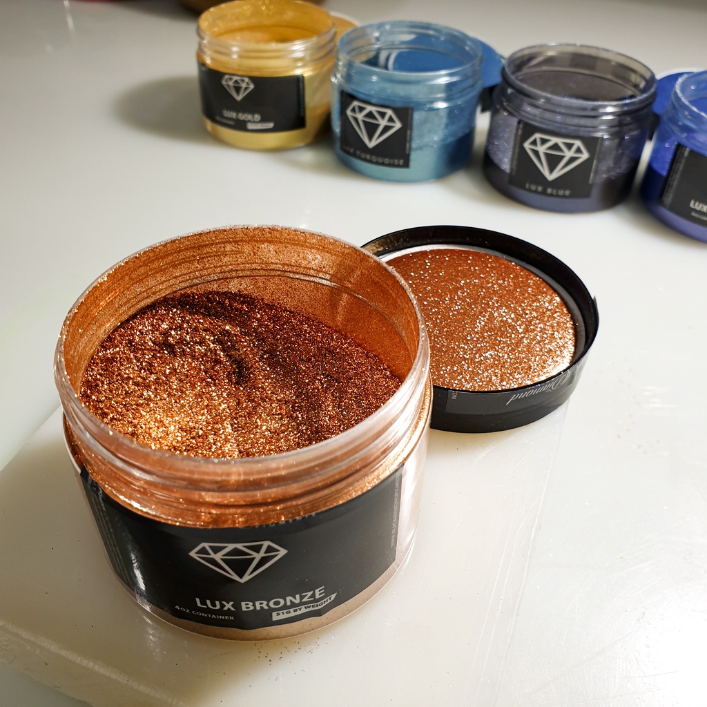 

LUX BRONZE Black Diamond Pure Mica Powder