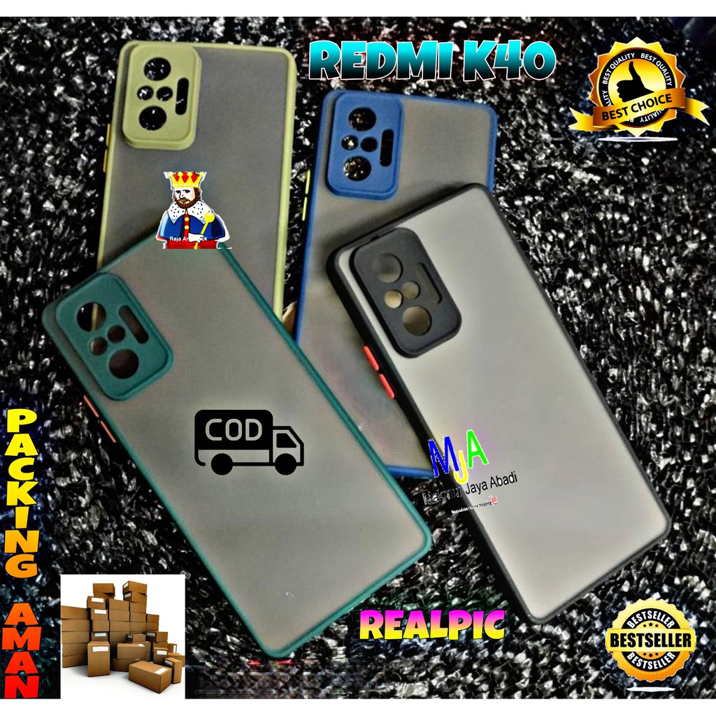 SOFTCASE XIAOMI REDMI K40 - CASE MATTE FULL COLOUR MY CHOICE BUMPER CASE PELINDUNG KAMERA