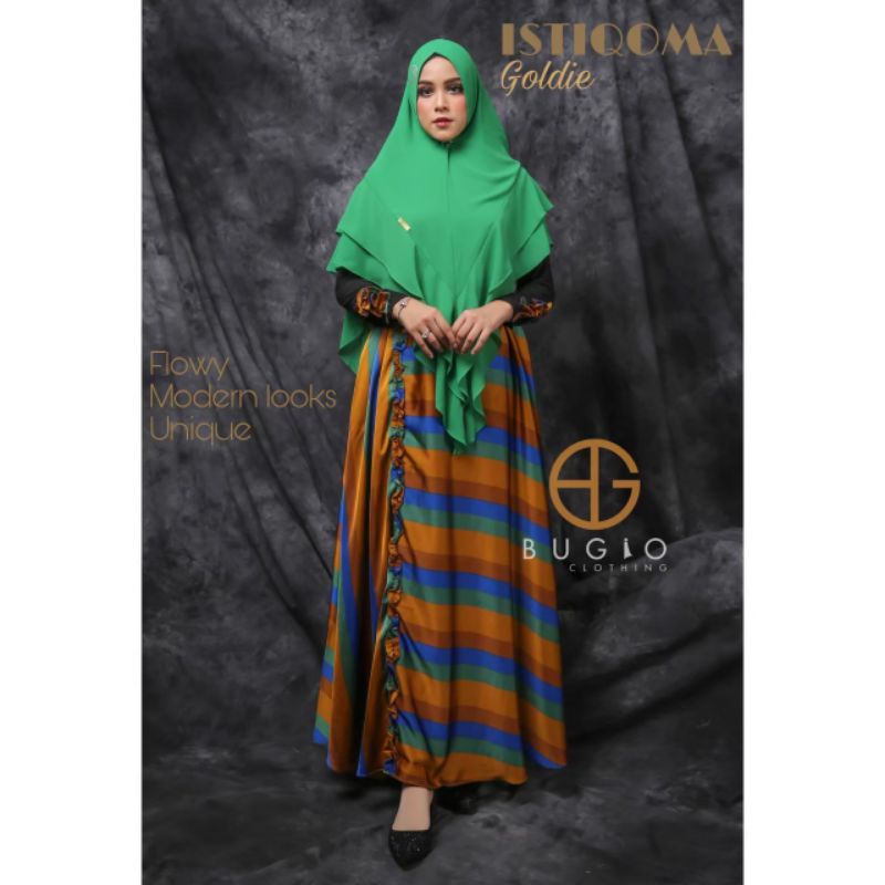 GAMIS ISTIQOMA DAILY DRESS SYARI BY BUGIO CLOTHING