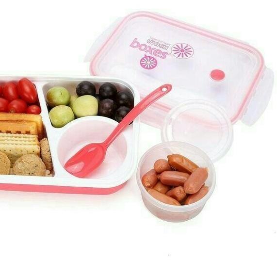 ✺ Kotak Makan Yooyee 4 sekat lunch box sup ➺