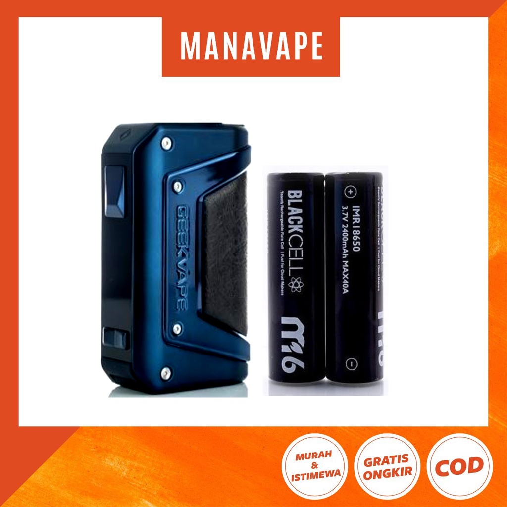 Jual AEGIS LEGEND 2 MOD 200W AUTHENTIC by GEEKVAPE + BATTERY BLACKCELL ...
