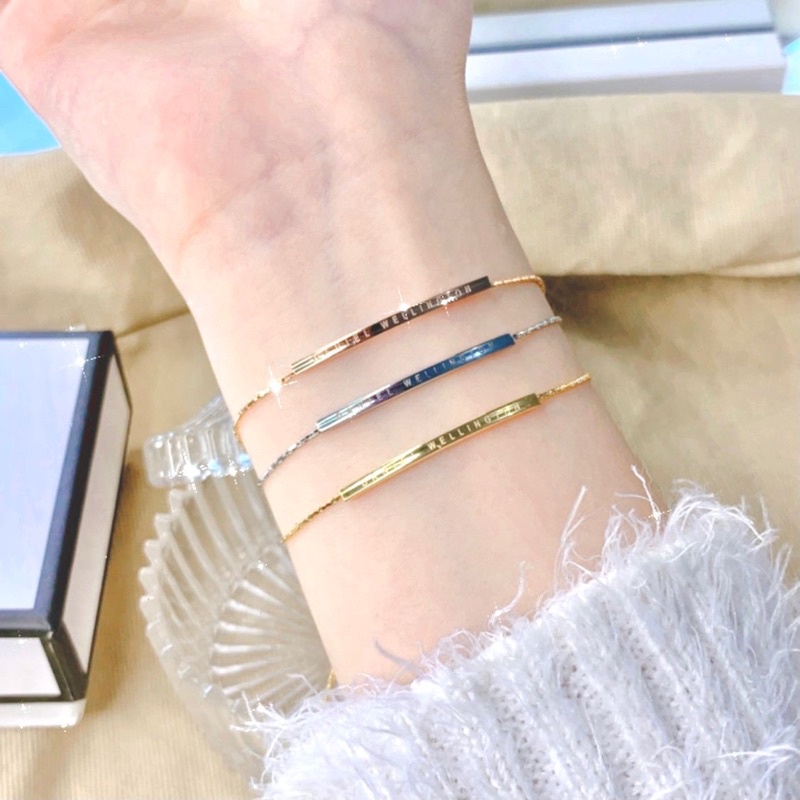 Daniiel Wellinggton Titanium Bracelet / Gelang Serut Anti Karat